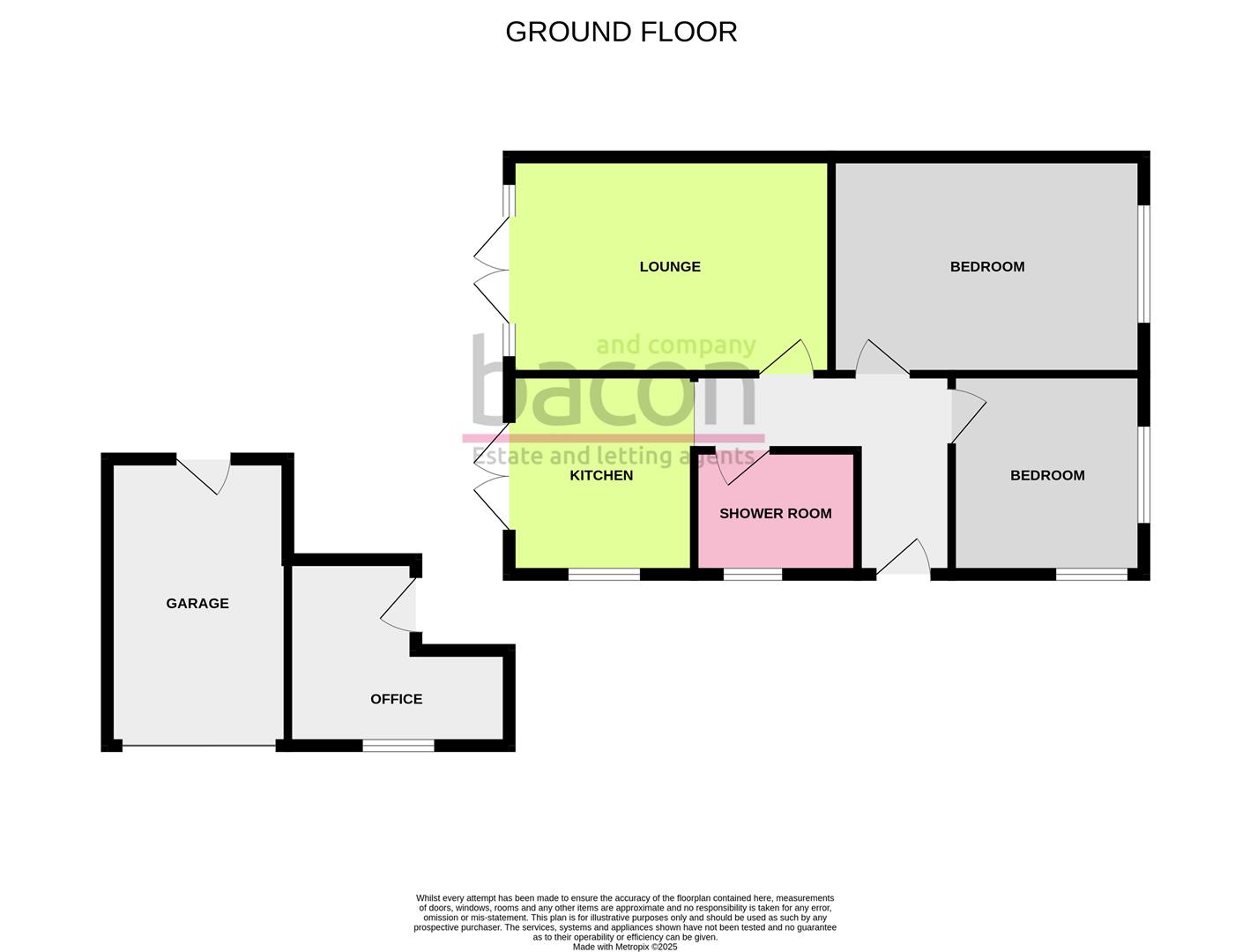 Floor Plan | Bungalow - Semi Detached | Rogate Road, Worthing | For Sale